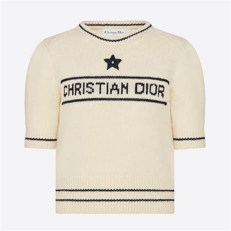 dior womens tops 2018|dior women's short sleeve sweaters.